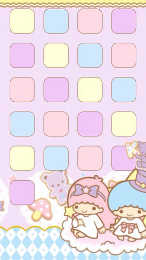 キキララ リトルツインスターズ スマホ壁紙 サンリオ 待ち受け Littletwinstars おにぎりまとめ