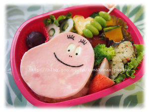 ポップで色鮮やか 絵本バーバパパ キャラ弁フォトまとめ おにぎりまとめ