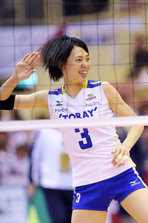 女子バレー 迫田さおり選手のかわいい画像集 おにぎりまとめ