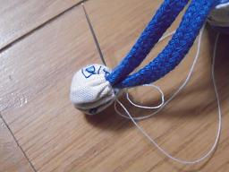 ループエンド買わずに作って巾着もオシャレに ループエンドの作り方 おにぎりまとめ