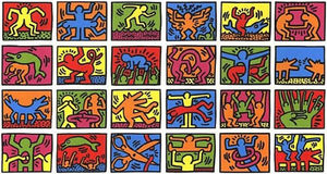 アーティスト キース へリング Keith Haring Iphoneスマホ デスクトップ壁紙画像 おにぎりまとめ