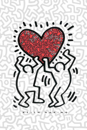 アーティスト キース へリング Keith Haring Iphoneスマホ デスクトップ壁紙画像 おにぎりまとめ