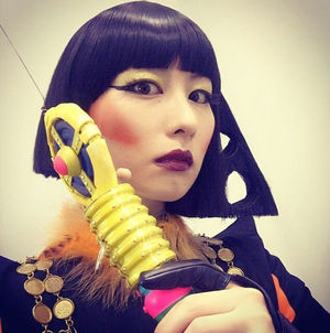 鳥居みゆき 静まりたまえ もののけ姫 サン コスプレがガチ過ぎ独特の雰囲気でセンス爆発 おにぎりまとめ