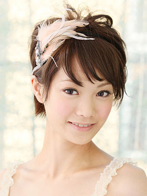 結婚式 二次会 パーティーに ヘアアレンジ集 おにぎりまとめ