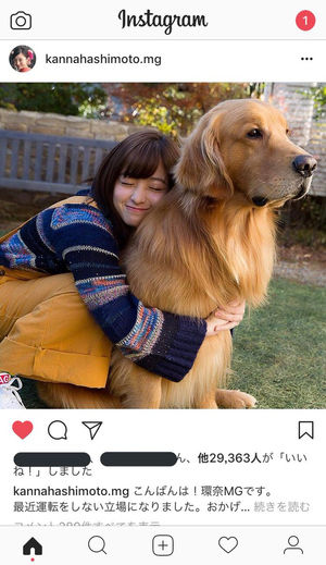 橋本環奈と犬との2ショットに大反響 最近インスタに投稿したあの人たち おにぎりまとめ