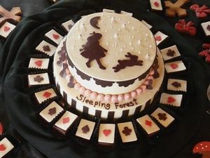 不思議の国のアリスウエディングケーキ 画像 おにぎりまとめ 不思議の国のアリスウエディングケーキ 画像 おにぎりまとめ